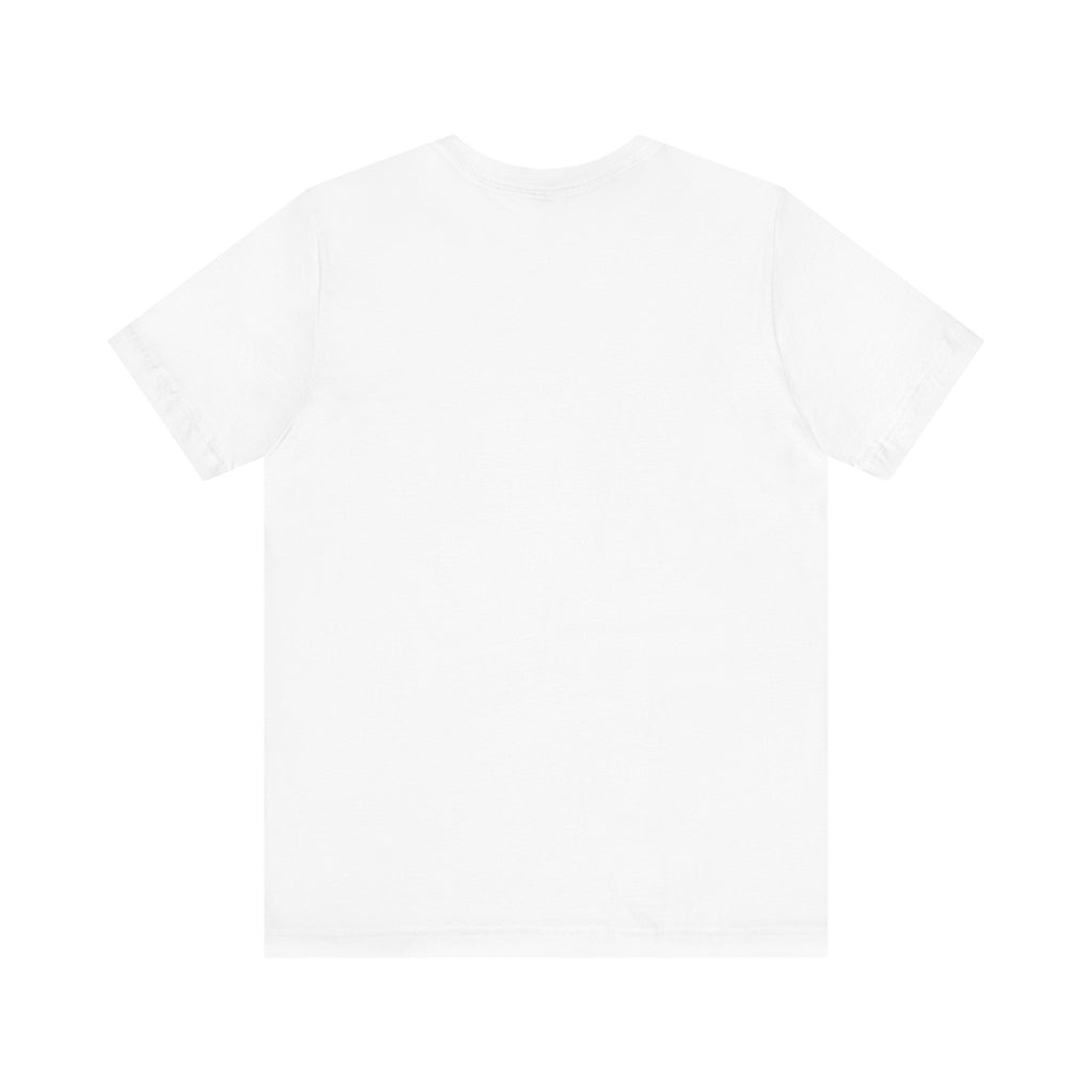 Plain white Drama Queen Oscar Fish T-Shirt with short sleeves and crew neck
